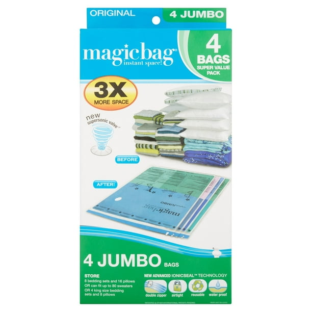 NEW Magic bag/instant space/1jumbo FLAT/3XMORE SPACE